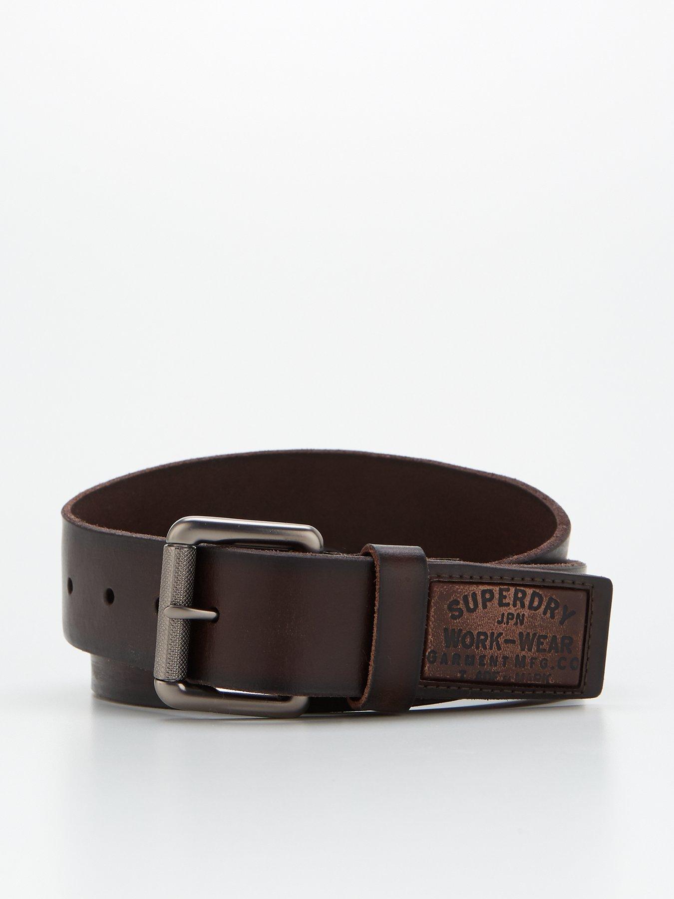 Details about  / POLO LEATHER BELT HAND EMBROIDERY HAND CUT HAND FINISHED COLOUR BROWN 44/"//46/"